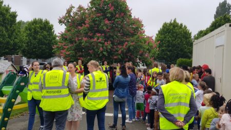 Evacuatieoefening SBS De Lettertuin Ninove